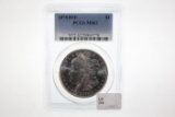 1878 Morgan 8-tail feather PCGS MS 62