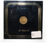 1854 $1.00 Gold