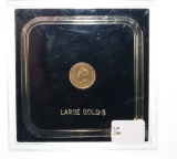 1855 $1.00 Gold