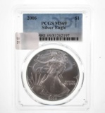 2006 Silver Eagle PCGS MS 69