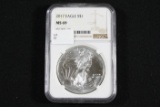 2017 Silver Eagle NGC Graded