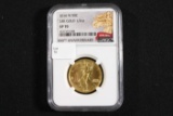 2016 Half Dollar Gold Coin - NGC Graded SP70