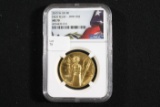 2015 $100 Gold Coin, NGC Graded MS 70