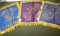 Lot of (3) Silk Pillow Covers