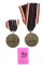 (2) WWII German War Merit Medals