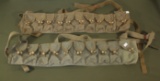 Pair of Vietnamese Ammo Belts