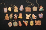 Pre-WWII German WHW Terra Cotta Pins