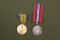 British WWI and WWII Victory and Service medals.