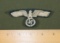 WWII Nazi Army cloth eagle (very thick weave)