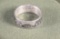 1895 silver ring made from U.S. Barber half dollar