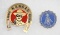 (2) 1940’s “Lone Ranger” premium pins