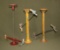 (3) antique Gibbs Teeter Totter/perpetual motion toys