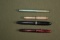 (4) antique fountain pens