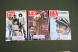 (3) 1960’s TV Guides: