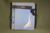 WWII USN WAVE scrapbook and photo album in one