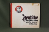 1933  German uniform cigarette card album.