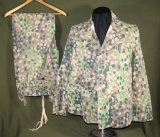 WWII German Army camo tunic and pants