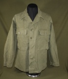 Nice!  WWII HBT Shirt - Marked 40R