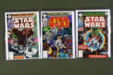 Vintage “Star Wars” comics reprints #1, #2, #3