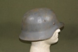 Appears to be a WWII German Army M-42 single decal helmet