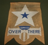 WWI Son in Service “Over There” window banner