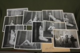 (10) 1940’s/50’s nude girl studio art photos (8x10)