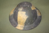 Super!  WWI U.S. Army camo helmet with liner