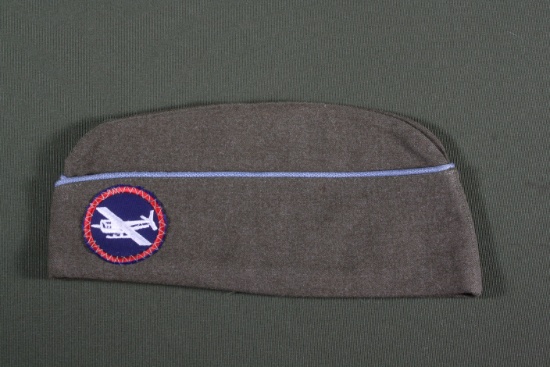 Great!  WWII EM overseas cap with “Glider” patch.