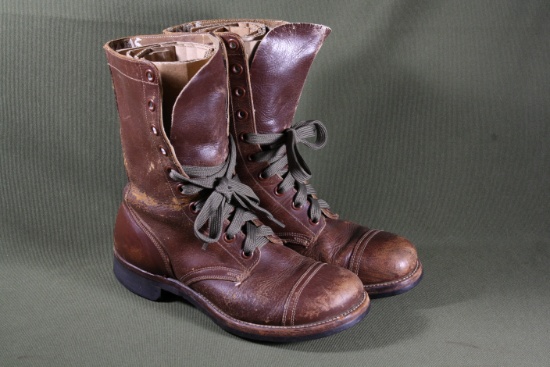 Korean War U.S. Army paratrooper jump boots