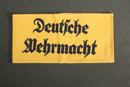 WWII Nazi “Deutsche Wehrmacht” armband