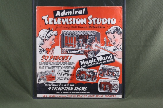 1953 Admiral TV Television Studio premium
