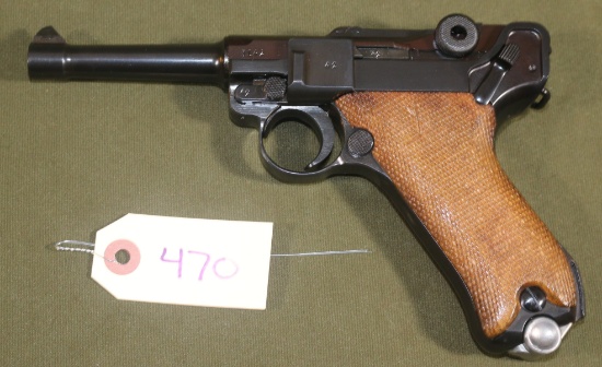 Luger  42 Code.  SN: 5142 Chamber date 1939