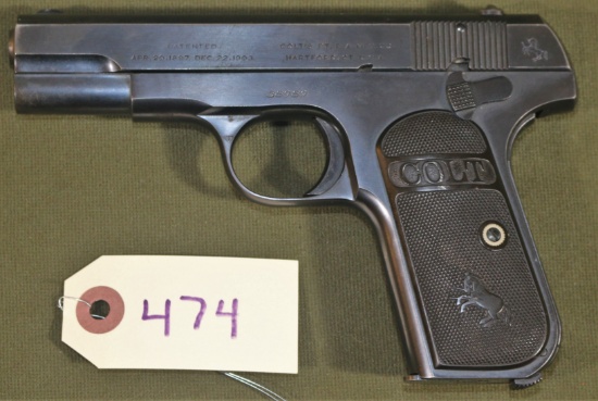 Colt 1903. cal .380 SN:38989