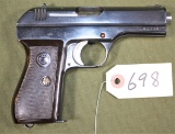 CZ Pistol model 27, SN 95538