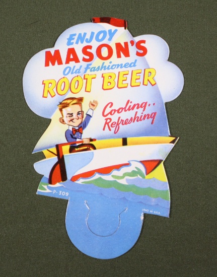 Mason's Root Beer Vintage Bottle Topper