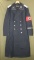Re-enactor’s Nazi SS navy greatcoat