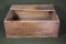 Rare!  Apache Powder Co. explosive wooden crate.