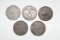 (5) Nazi 1930’s 2 Mark silver coins