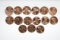 (15) Lincoln cent error coins.  Off-center strikes.