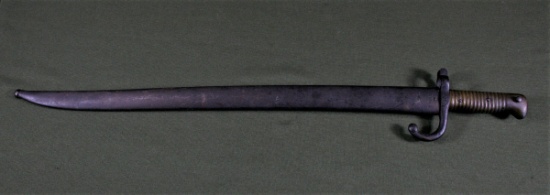 1870’s WWI French Gras bayonet with scabbard