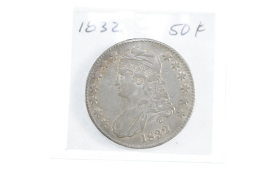 1832 Capped Bust Half Dollar