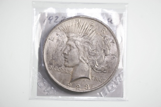 1923 Peace Silver Dollar