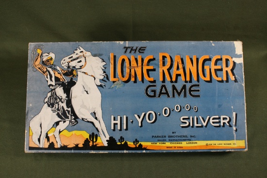 Long Ranger (1938) Hi-Yo Silver Board Game