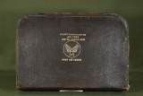 WWII AAF pilot’s navigation kit leather case