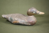 Antique wooden duck decoy (hand painted)