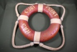 Antique WWII NAS Cubi Point Life Ring