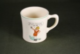 1930’s “Little Orphan Annie” Ovaltine premium mug