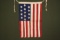 Small Antique American Flag w/ 13 Stars
