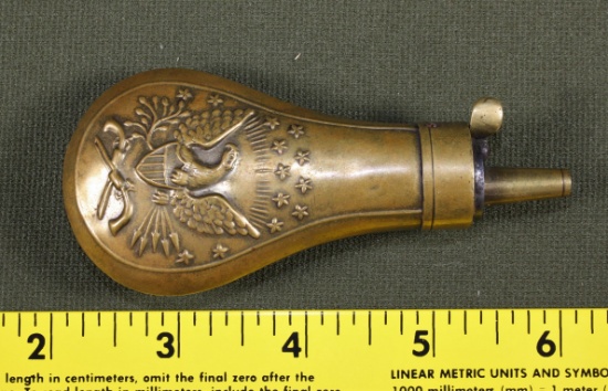 Antique Eagle Powder Flask