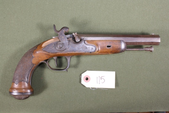 French Percussion Cap Pistol